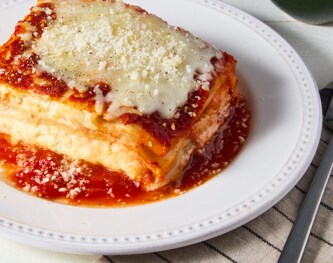 FreshDirect Three-Cheese Lasagna, Single Serving Meal