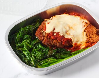 FreshDirect Chicken Parmesan with Garlic-Chili Broccoli Rabe , image 2 of 2 slides