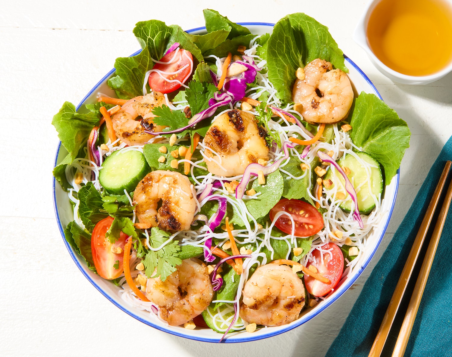 FreshDirect Vietnamese-Style Noodle Bowl with Grilled Shrimp, image 2 of 2 slides