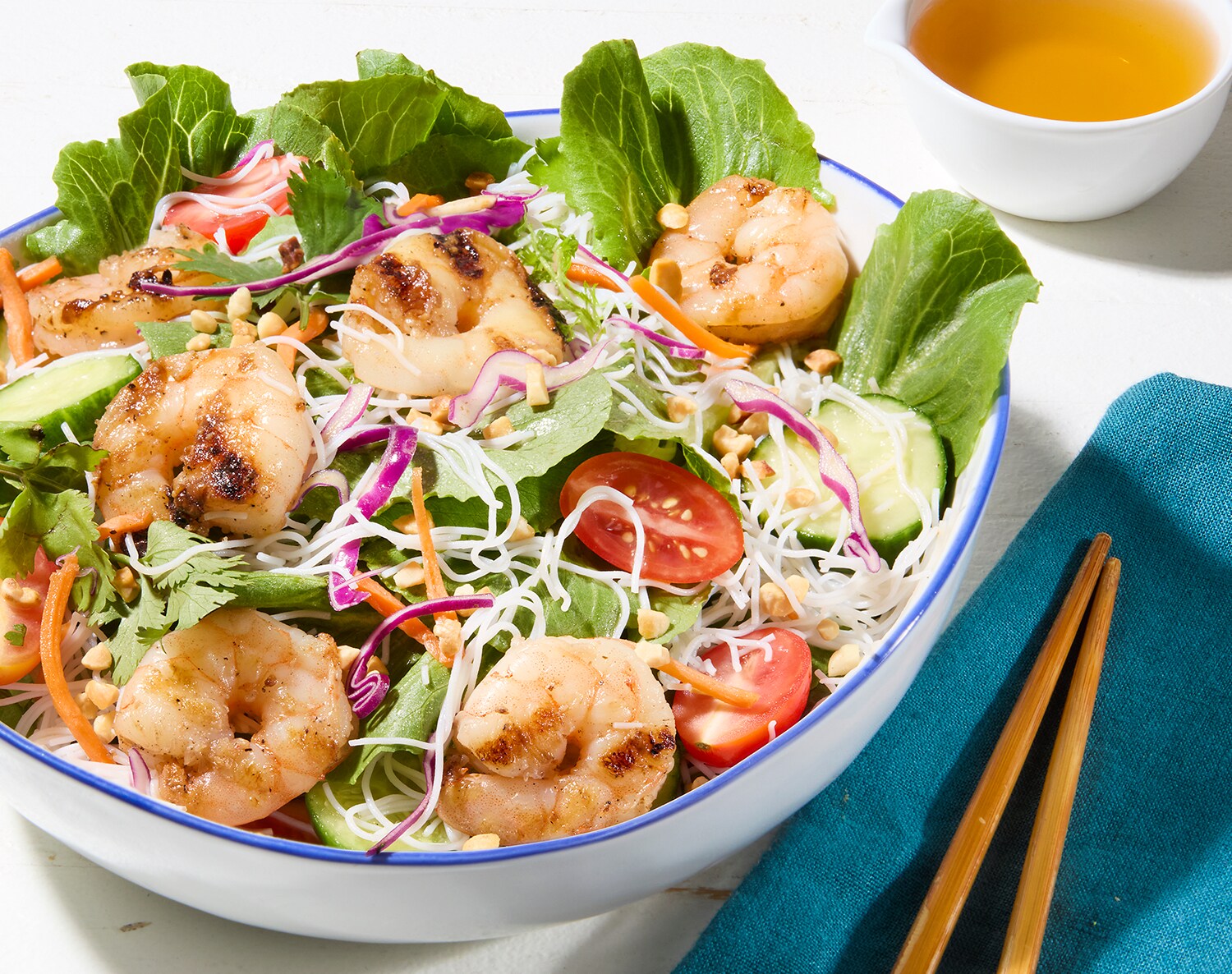 FreshDirect Vietnamese-Style Noodle Bowl with Grilled Shrimp, image 1 of 2 slides