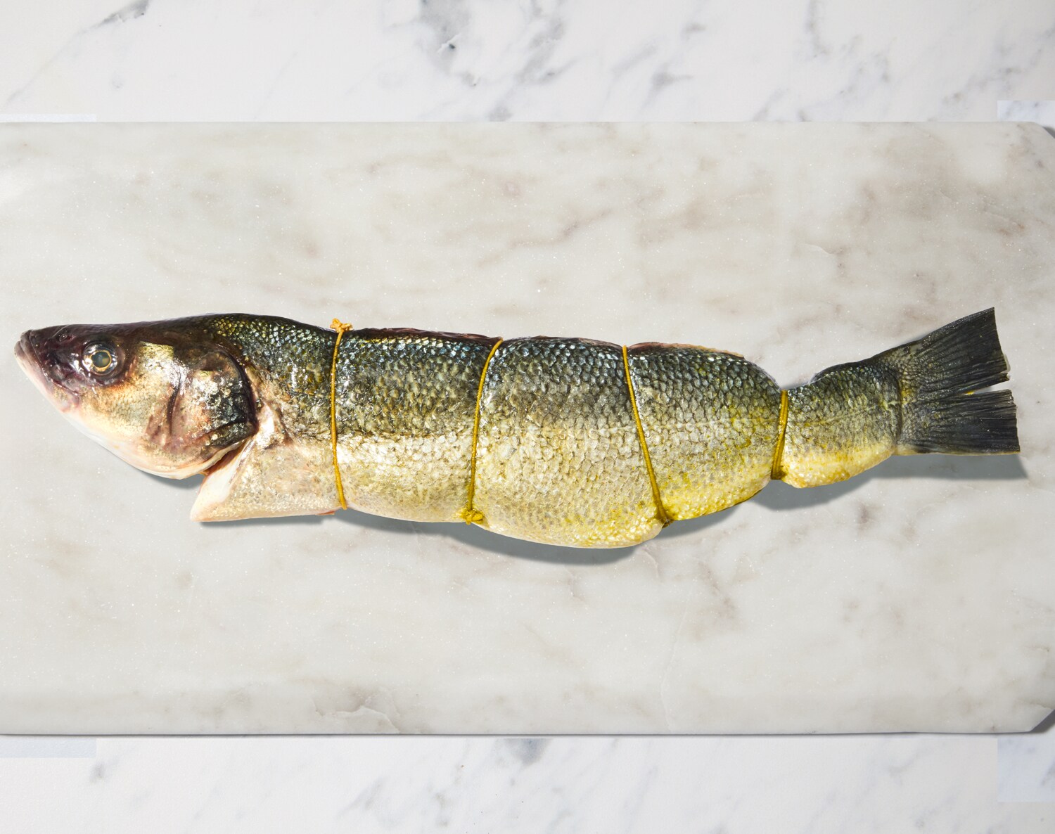 FreshDirect Branzino with Chermoula, Uncooked