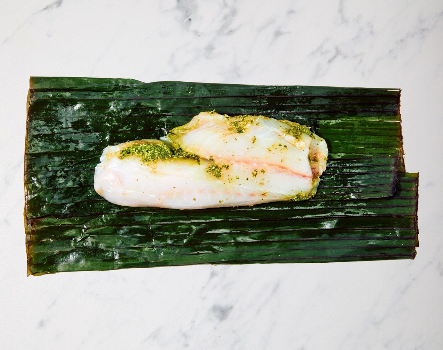 FreshDirect Snapper in Banana Leaves,Uncooked 