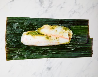 FreshDirect Snapper in Banana Leaves,Uncooked 