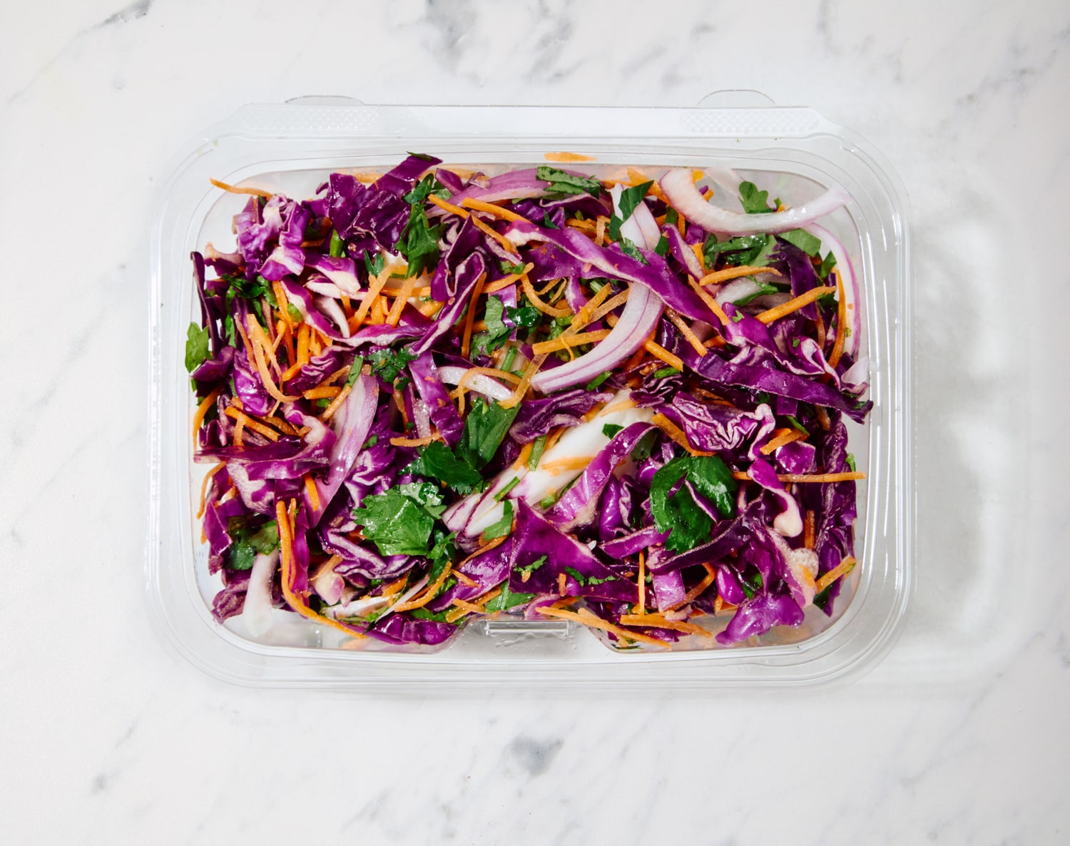 Red Cabbage Slaw Salad