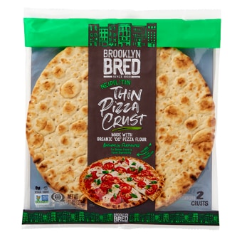 Brooklyn Bred Neapolitan 12' Thin Pizza Crusts