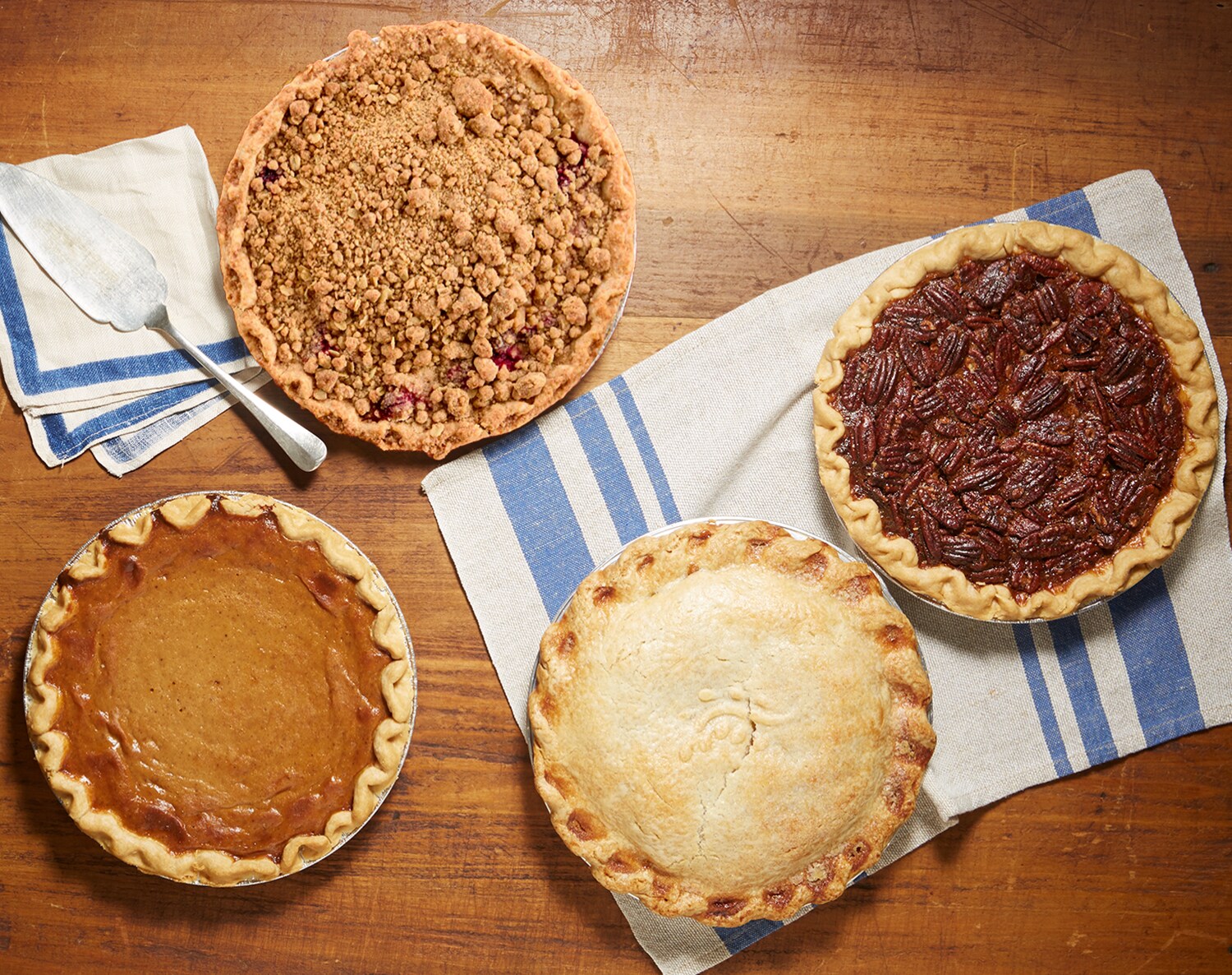 Large Thanksgiving Pie Bundle (serves 12-16)