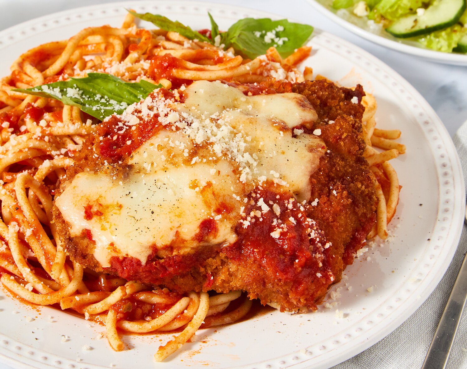 FreshDirect Chicken Parmesan, Single Serving Meal, image 1 of 2 slides