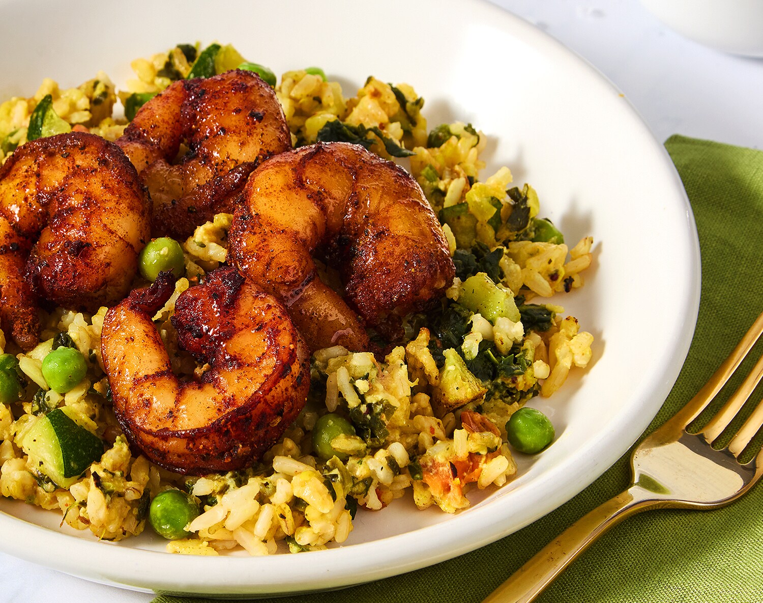 FreshDirect Shrimp and Vegetable Biryani, Single Serving Meal