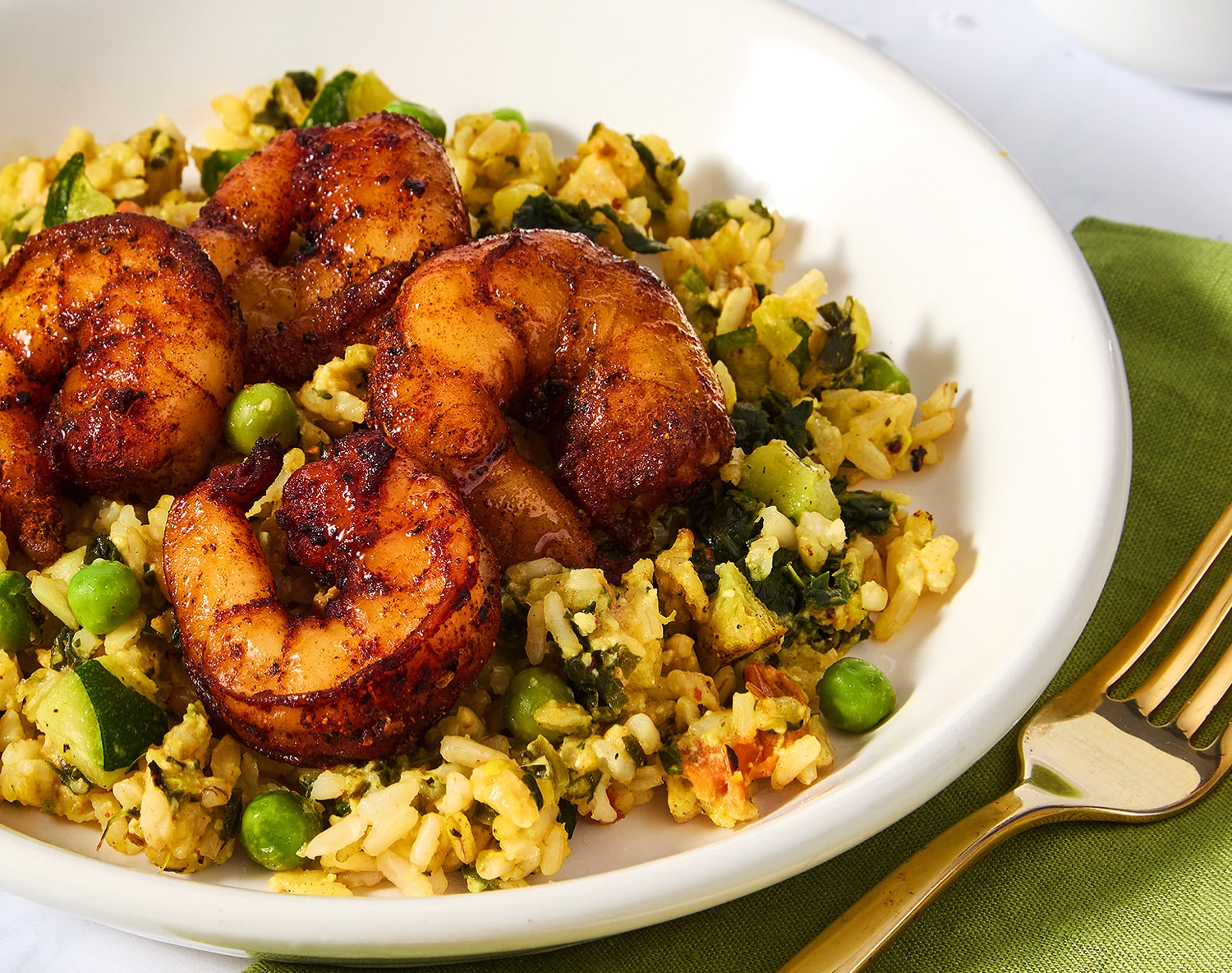 FreshDirect Shrimp and Vegetable Biryani, Single Serving Meal