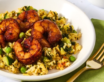 FreshDirect Shrimp and Vegetable Biryani, Single Serving Meal