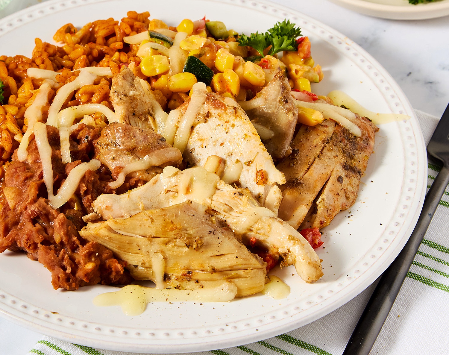 FreshDirect Chipotle Chicken and Rice Bowl, Single Serving Meal, image 1 of 2 slides