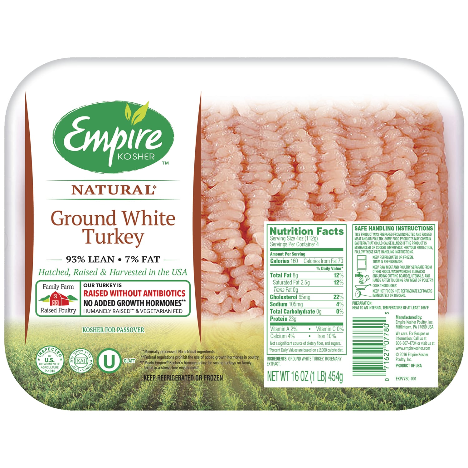 Empire Kosher White Ground Turkey