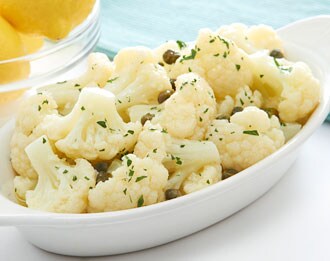 FreshDirect Cauliflower Florets w/ Lemon-Caper Vinaigrette, Family Size