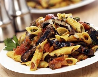 FreshDirect Garganelli Pasta with Portobellos, Single Serving Meal