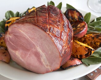 FreshDirect Smoked Boneless Carving Ham Holiday Meal, Small (Serves 4-6)