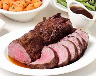FreshDirect Filet Mignon au Jus Passover Meal, Whole (Serves 6-8)