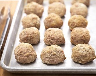 FreshDirect Frozen Turkey Meatballs Family Pack, Fully Cooked