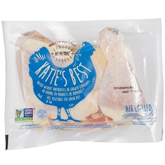 Katie's Best Chicken Drumsticks & Thighs, Air-Chilled, Raised w/o Antibiotics