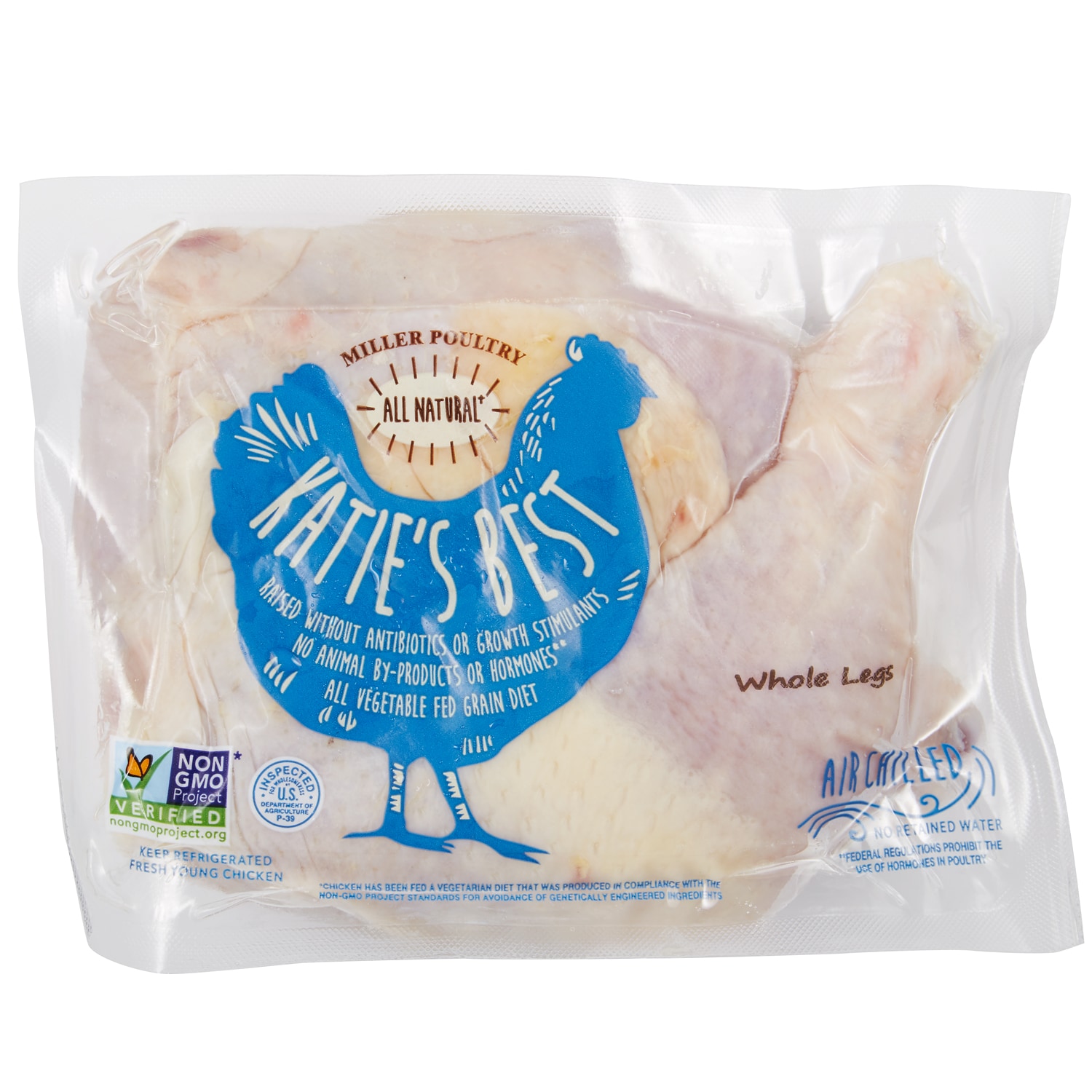 Katie's Best Whole Chicken Legs, Air-Chilled, Raised w/o Antibiotics