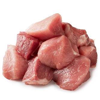 Hickory Nut Gap Pork Sirloin Cubes, Pasture-Raised Heritage