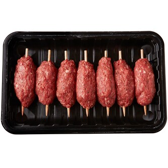 Just FreshDirect Beef Kofta, Raised w/o Antibiotics, Uncooked