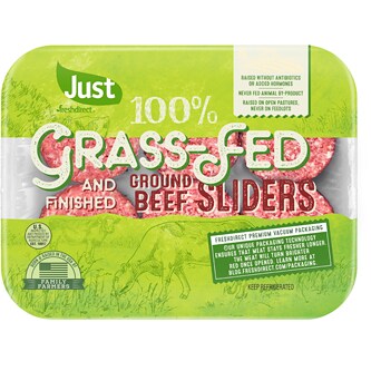 Just FreshDirect 100% Grass-Fed Local Beef Sliders