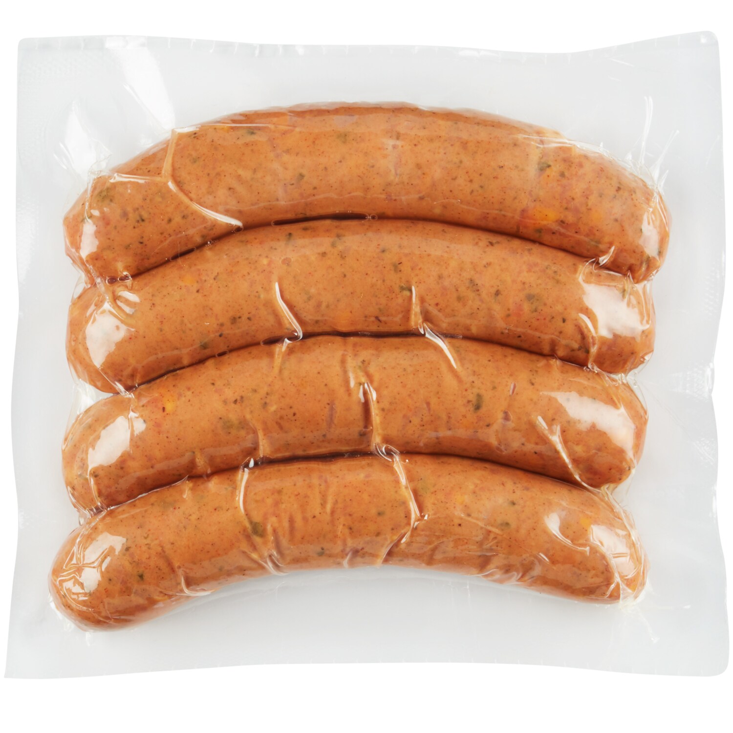 Pasture-Raised Heritage Pork Smoked Jalapeño Cheddar Sausage, Non-GMO, Raised w/o Antibiotics
