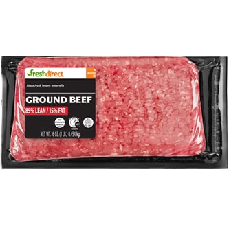FreshDirect 85% Lean Ground Beef, Fresh