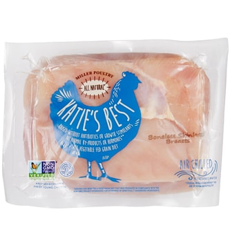 Katie's Best Boneless Skinless Chicken Breasts, Air-Chilled, Raised w/o Antibiotics