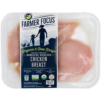 Order Farmer Focus Organic Boneless Skinless Chicken Breast Fast