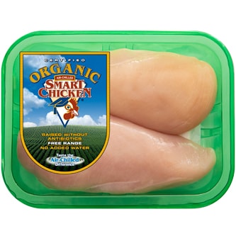 Smart Chicken Organic Boneless Skinless Breasts, Air-Chilled