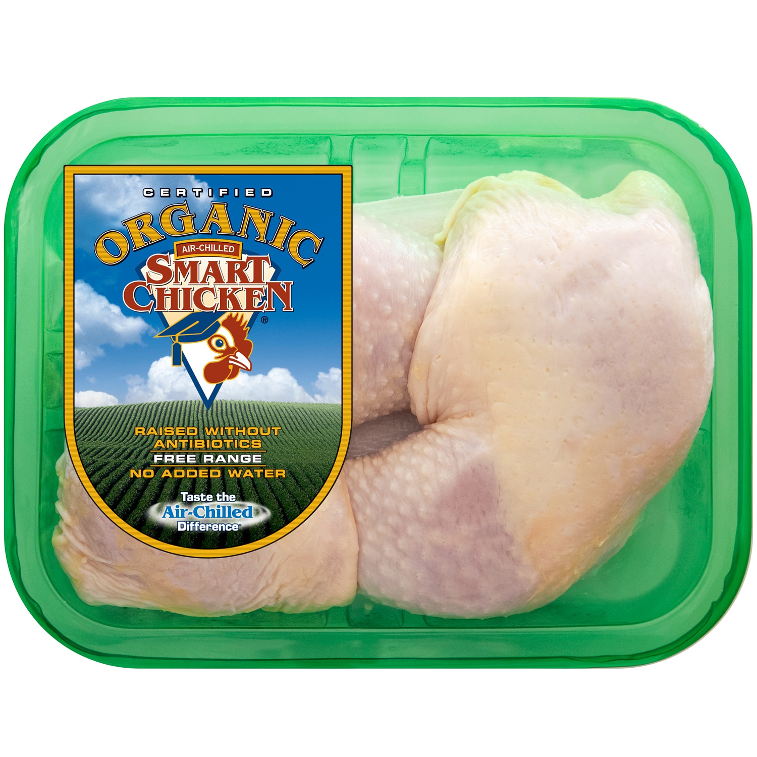 Smart Chicken Organic Whole Legs, Air-Chilled