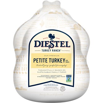 Diestel Family Ranch Whole Young Turkey, Raised w/o Antibiotics, (8-10LB)