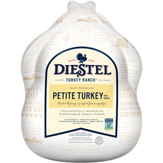 Diestel Family Ranch Whole Young Turkey, Raised w/o Antibiotics, (8-10LB)