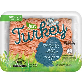 Just FreshDirect 98% Lean Ground Turkey