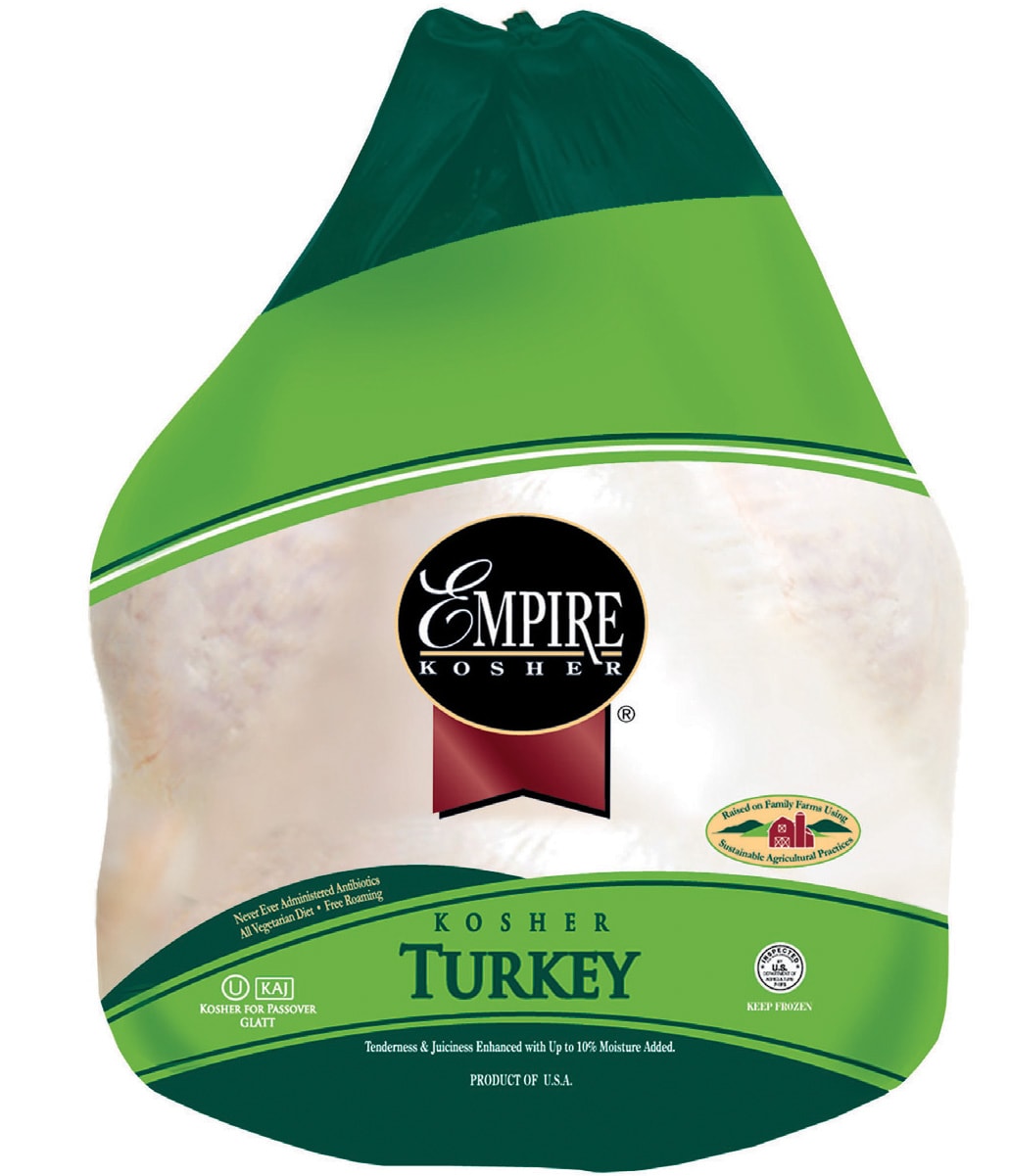 Empire Kosher Whole Turkey (1216lb) FreshDirect