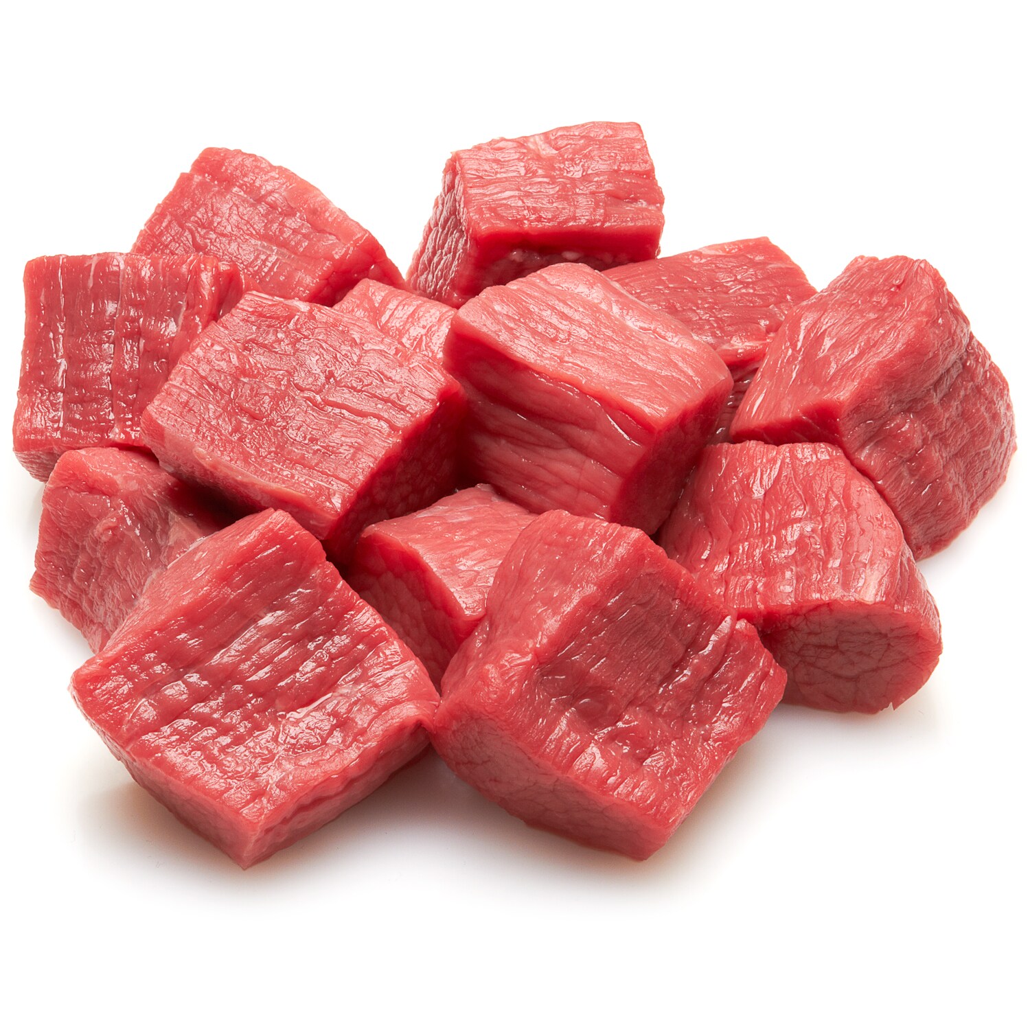 100% Grass-Fed Beef Sirloin Cubes