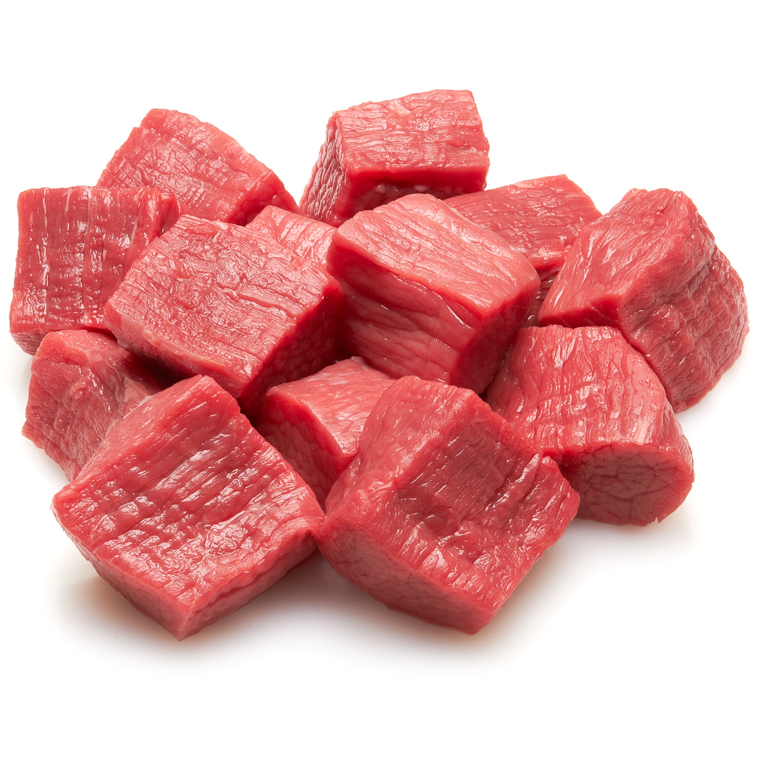 100% Grass-Fed Beef Sirloin Cubes