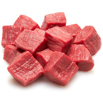 100% Grass-Fed Beef Sirloin Cubes