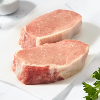 Hickory Nut Gap Boneless Center-Cut Pork Loin Chop, Pasture-Raised Heritage