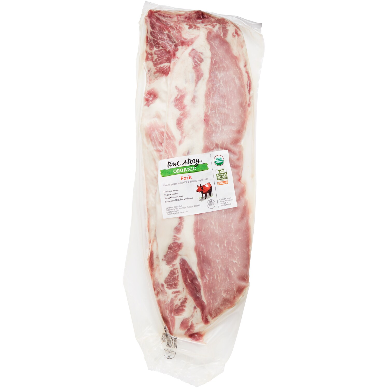 Organic Pork Baby Back Ribs