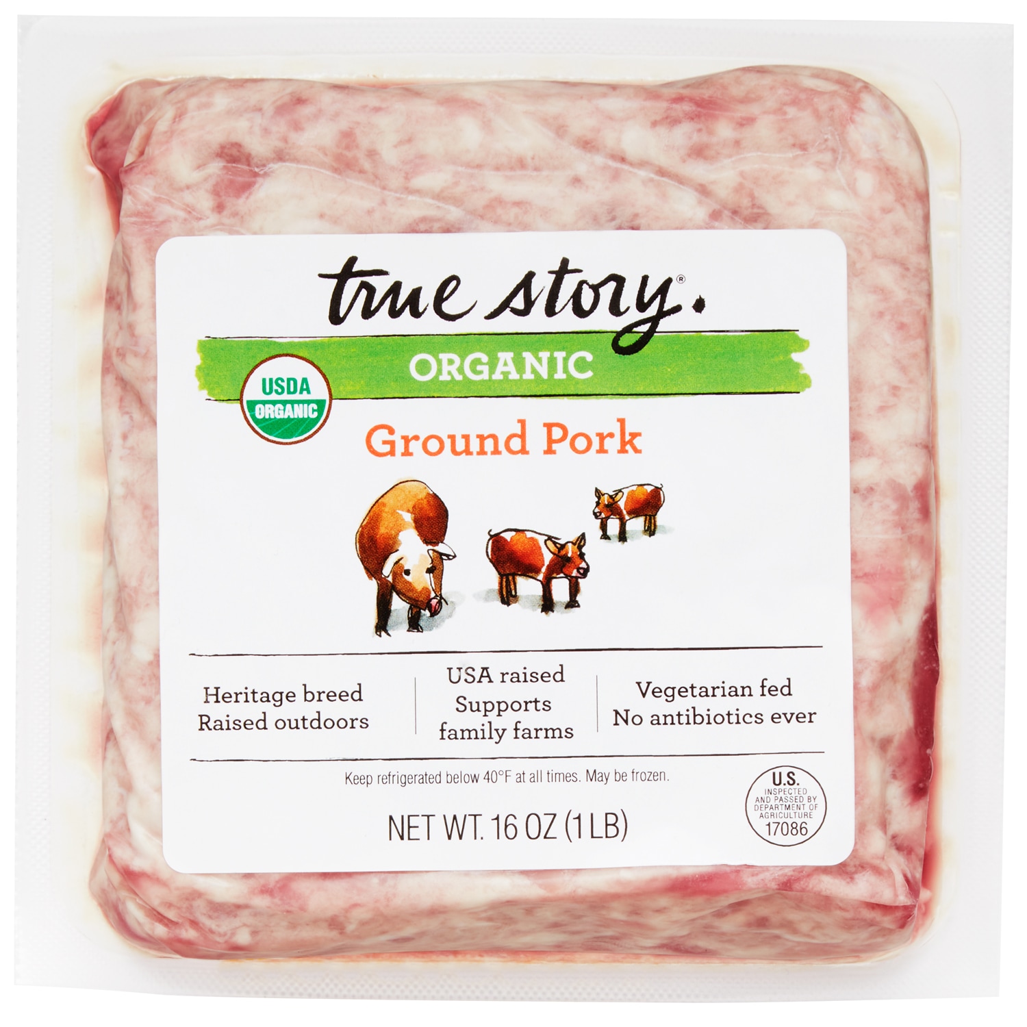 Organic Ground Pork 