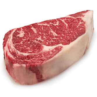 Prime Rib Eye Steak, Lip-On, Boneless