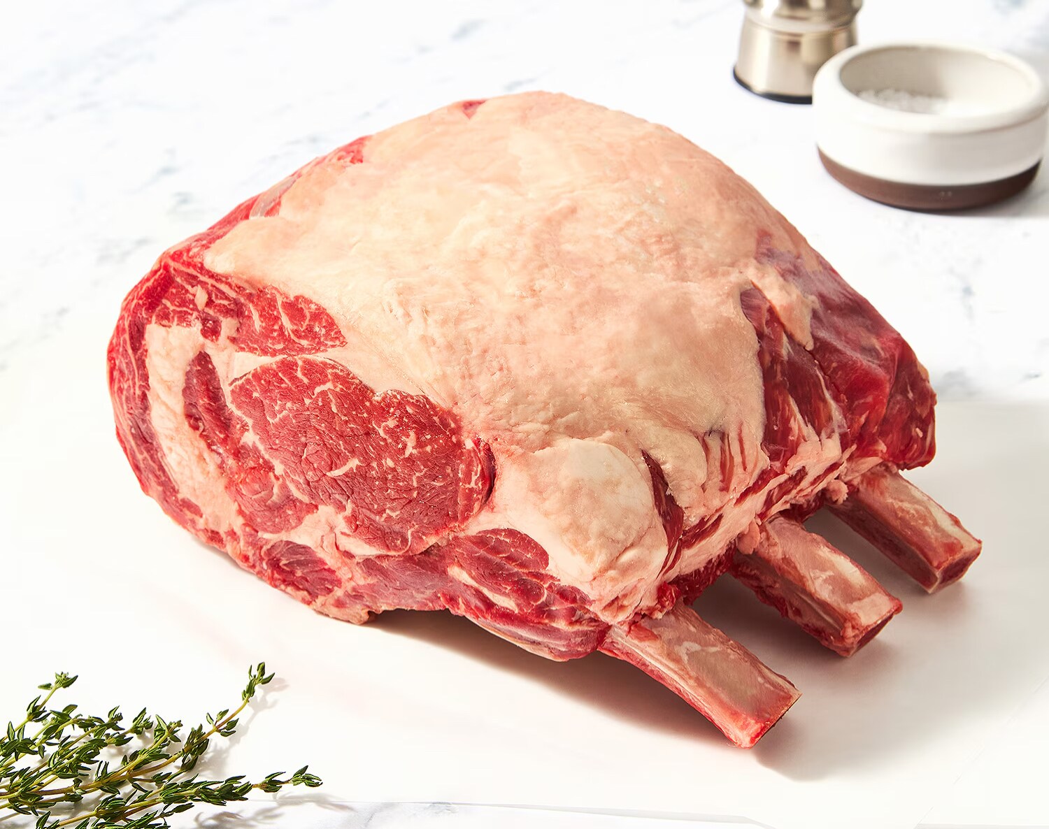 Prime Beef Standing Rib Roast, Lip-On
