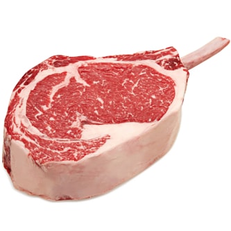 Prime Rib Eye, Lip-On, Frenched Bone-In Chop