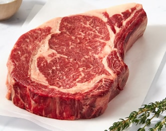 Prime Rib Eye Steak, Lip-On, Bone-In