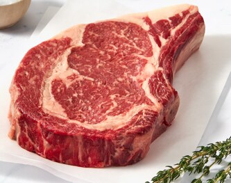 Prime Rib Eye Steak, Lip-On, Bone-In