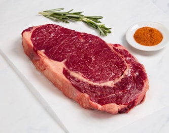 Bison Rib Eye Steak