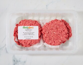 Just FreshDirect 100% Grass-Fed Beef Burgers