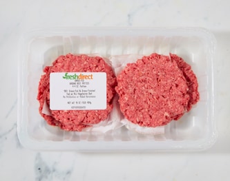 Just FreshDirect 100% Grass-Fed Beef Burgers